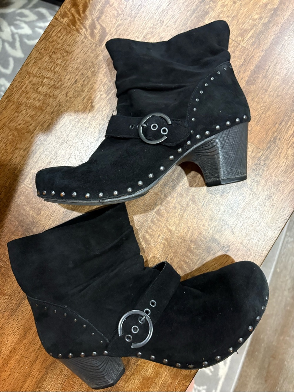 DANSKO Short Boots. Black. Size 40 / 9